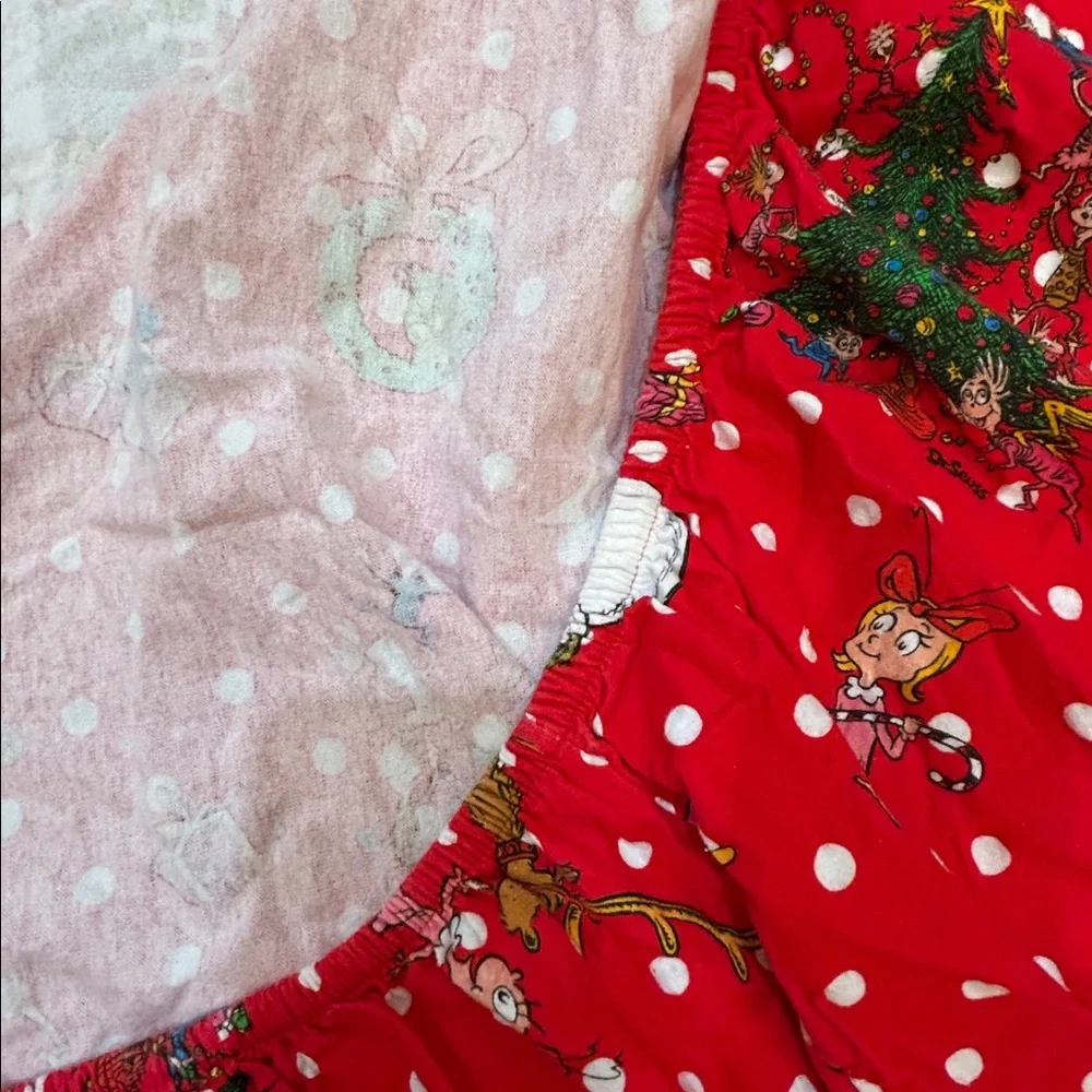 Pottery Barn Teen Dr. Suess Grinch Sheets Size Full